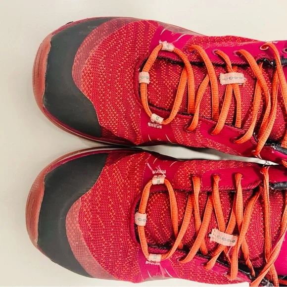Keen Terradora Pink Orange Waterproof Low Hiking Trail Shoes Women's Sz. 10 - Picture 2 of 8